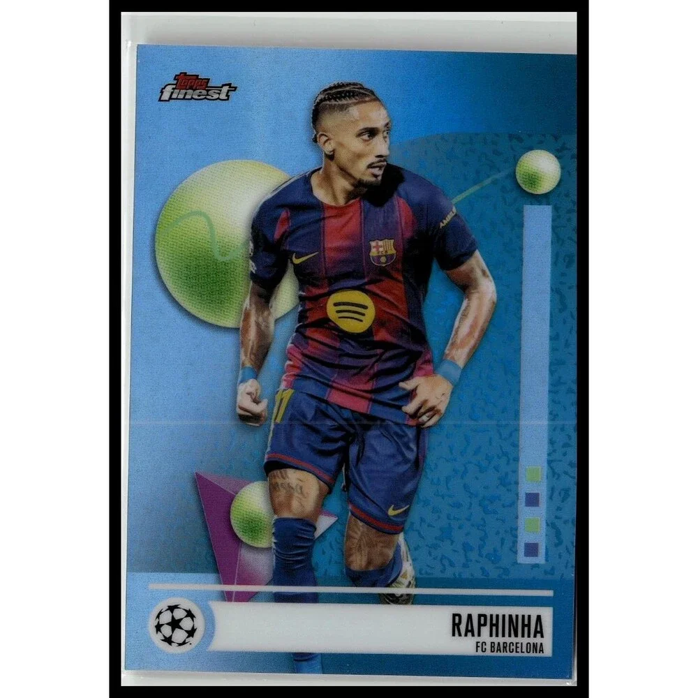 2025-26 Finest UEFA Club Competitions } Raphinha Refractor